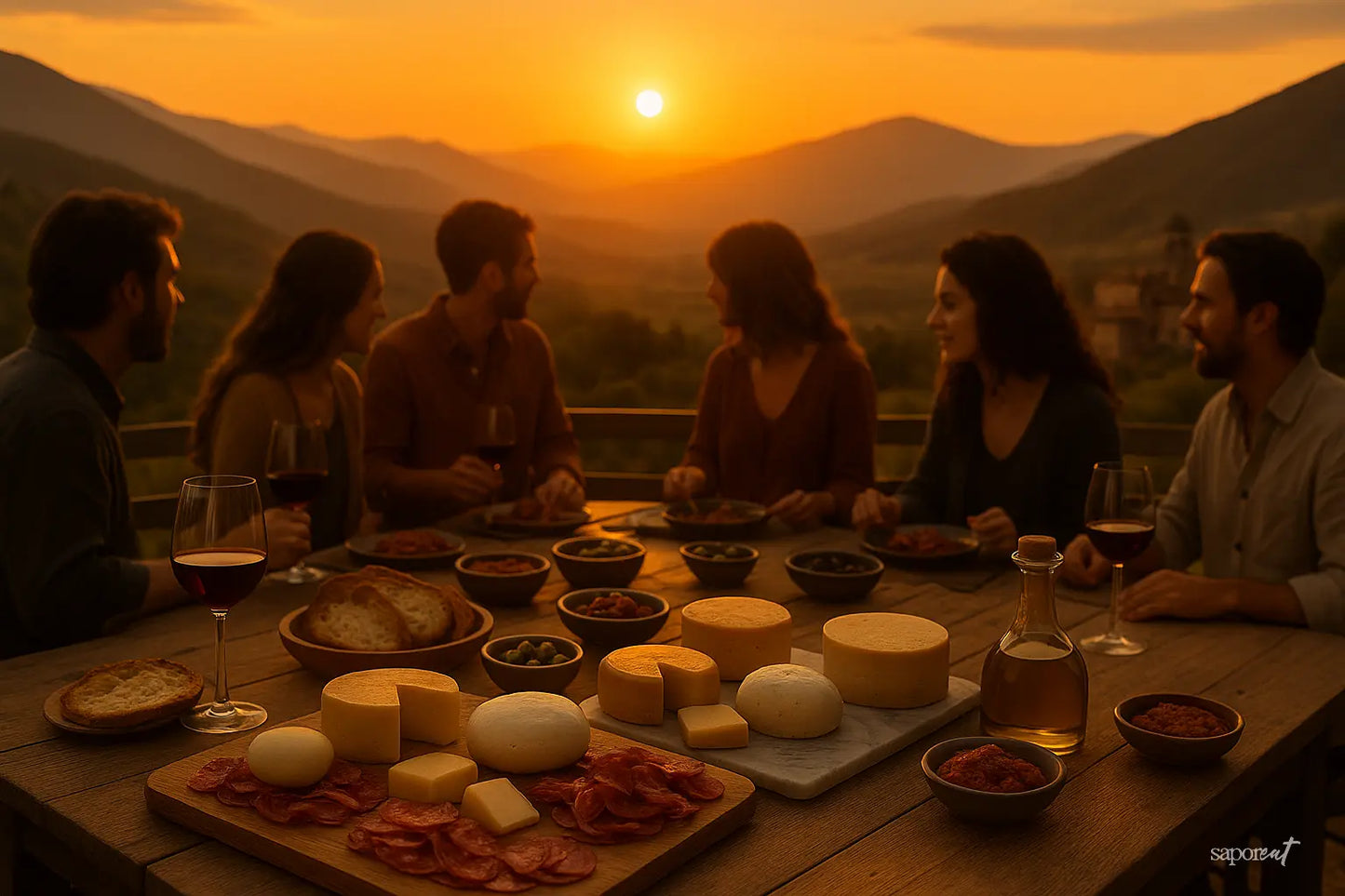 Apennine Harvest - Premium Italian Cheese & Charcuterie Collection. Bundle