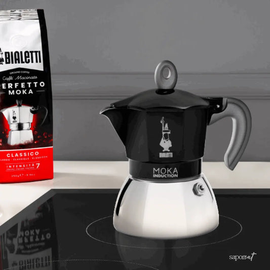 Bialetti Moka Induction Stovetop Coffee Maker Brew Italia Bialetti Hardware