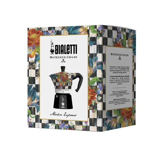 Bialetti X Mackenzie Childs Moka Express Brew Italia Bialetti Hardware