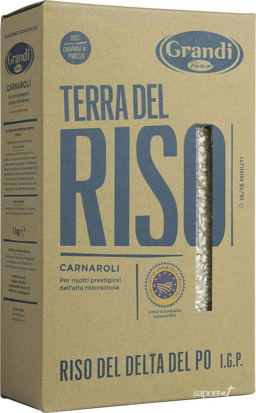 Carnaroli Rice IGP - The King of Italian Risotto Rice - 1000g