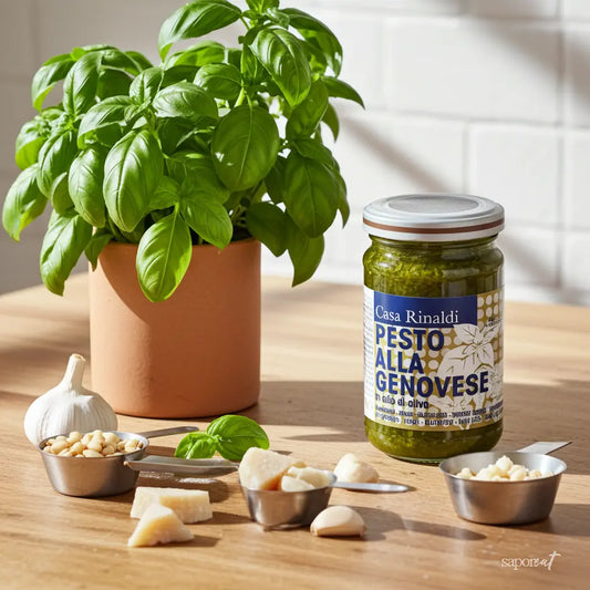 Genoa Pesto in Olive Oil 180g SaporEat Sauce