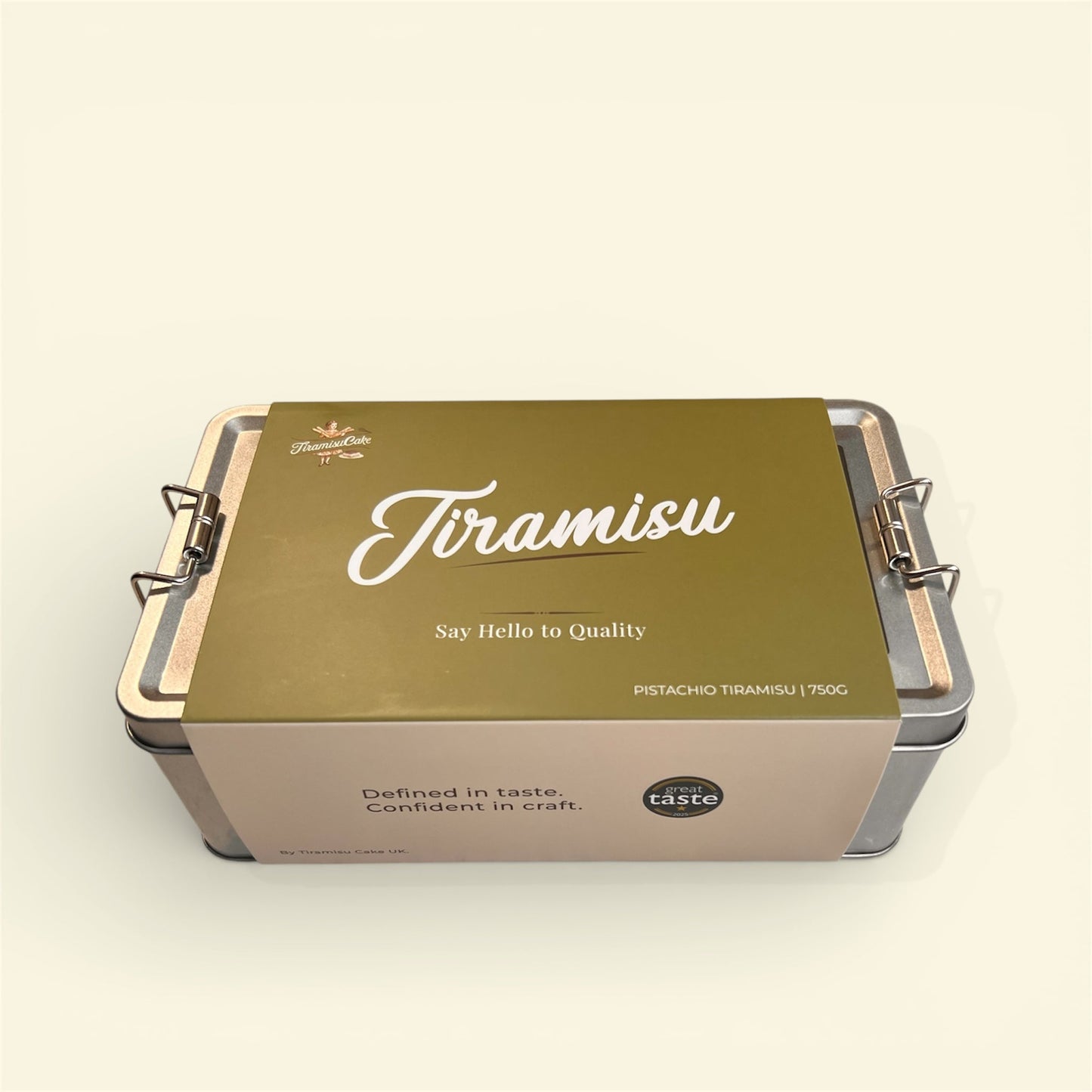 Tiramisu Duo Box 310g Classic & Pistachio | Alcohol-Free | Serves 1-2 - SaporEat