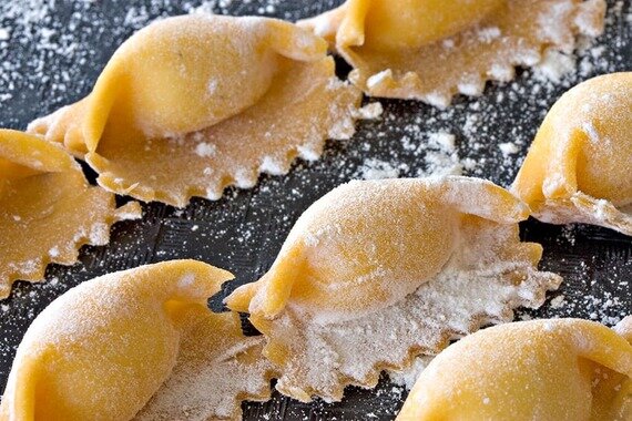 Fresh Agnolotti del Plin with Meat – 250g