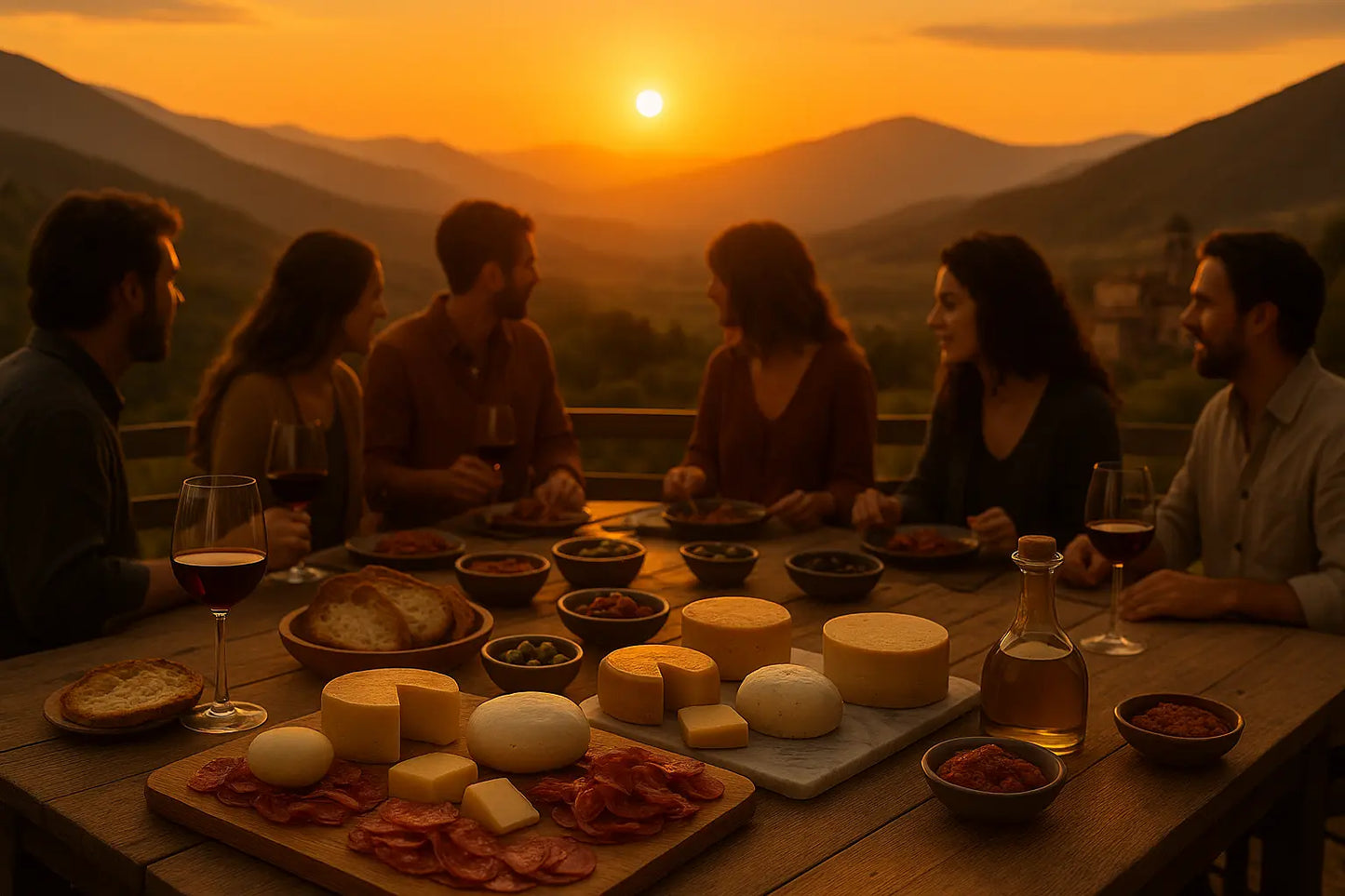 Apennine Harvest - Premium Italian Cheese & Charcuterie Collection.