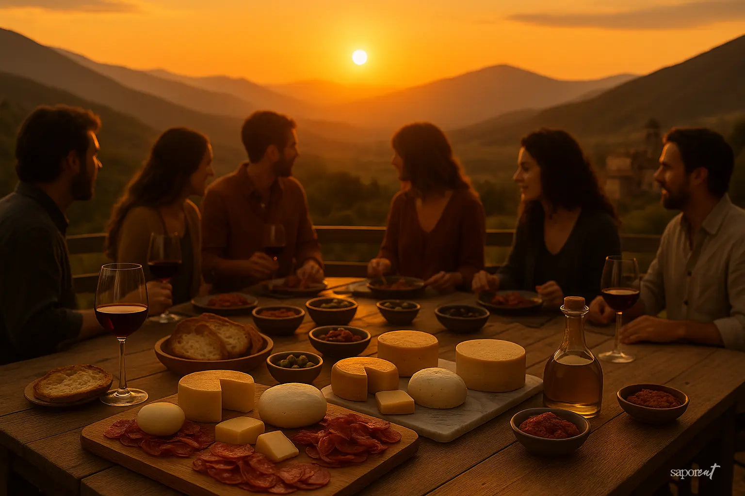 Apennine Harvest - Premium Italian Cheese & Charcuterie Collection. Bundle