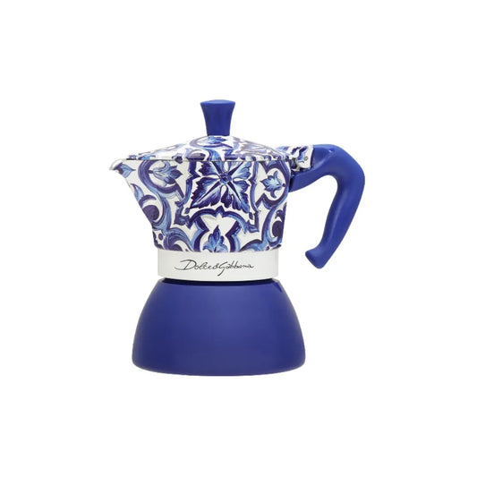 Bialetti X Dolce&Gabbana Blue Mediterranean Moka Induction Brew Italia Bialetti Hardware