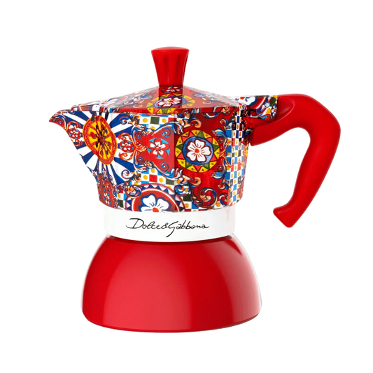 Bialetti X Dolce&Gabbana Sicilian Cart Moka Induction Brew Italia Stovetop coffee maker