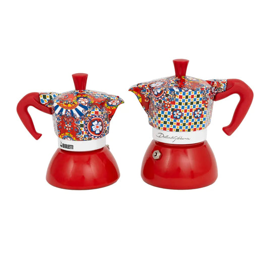 Bialetti X Dolce&Gabbana Sicilian Cart Moka Induction Brew Italia Stovetop coffee maker