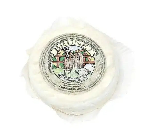Brunet Alta Langa – Italian Goat Milk Soft Cheese (Approx. 250g) SaporEat