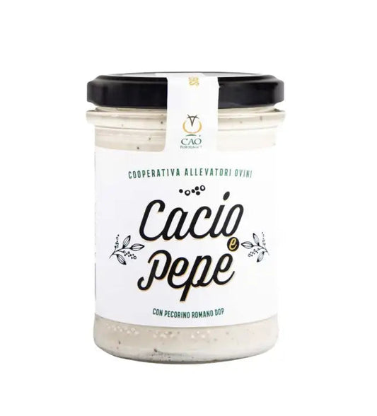 Cacio e Pepe Cream – Italian Gourmet Sauce (200g) SaporEat