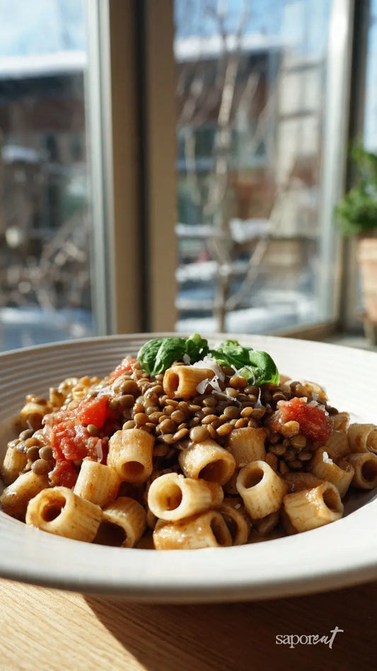 Dried Lentils 500g | High‑Protein Italian Pulses SaporEat Dried Ingredients