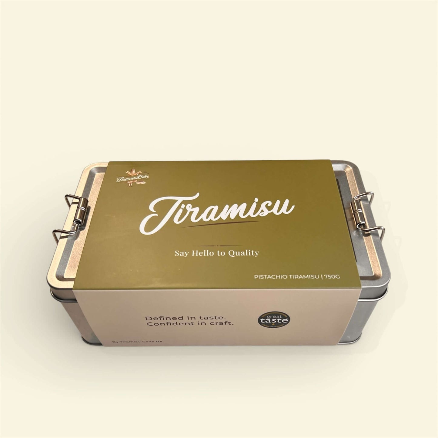 Pistachio Tiramisu 750g | Alcohol-Free Italian Dessert | Serves 5–7 - SaporEat