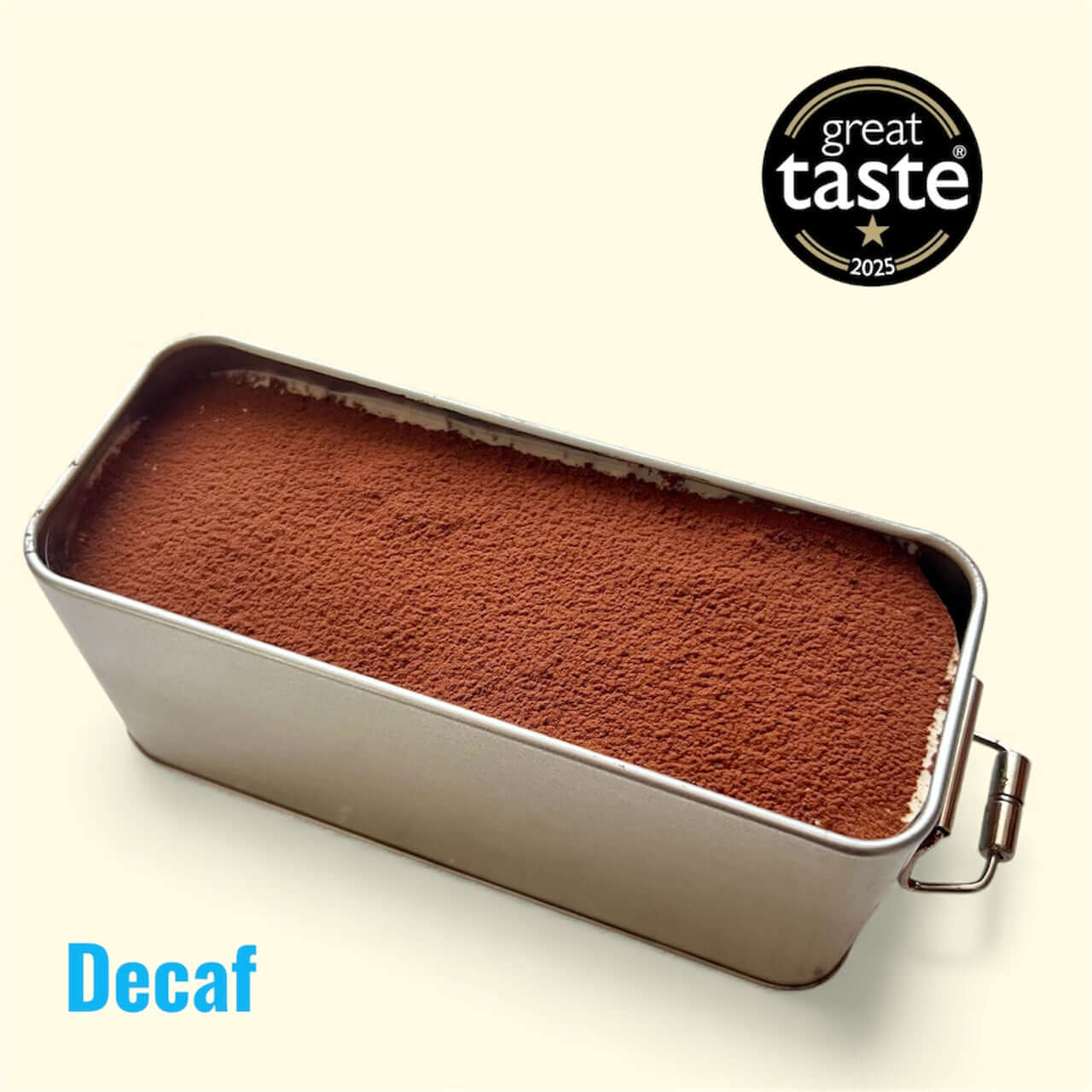 Decaf Tiramisu 310g | Alcohol-Free Italian Dessert – Serves 1–2 - SaporEat