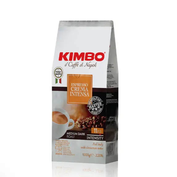 Kimbo Crema Intensa Coffee Beans 1kg Fifo Store