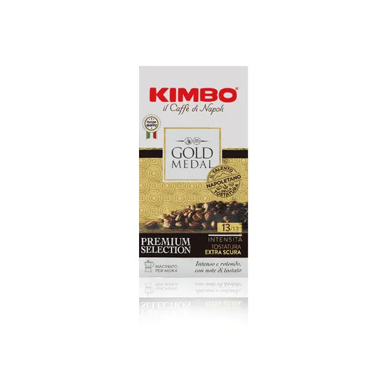 Kimbo Gold Medal Ground Coffee 250g Fifo Store