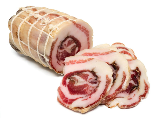 Pancetta Arrotolata - 100g Freshly Sliced | Premium Italian Cured Pork SaporEat