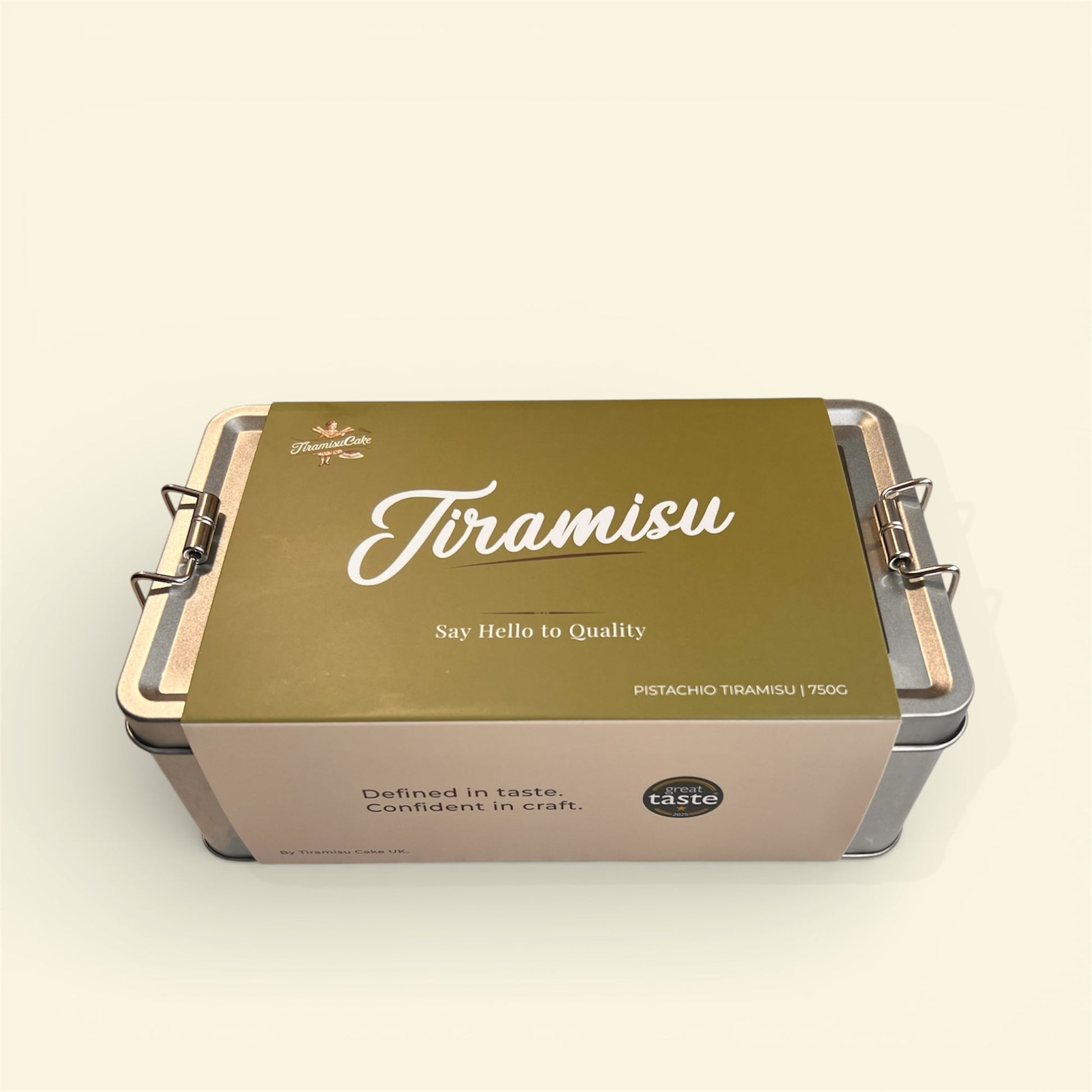 Tiramisu Duo Box 310g Classic & Pistachio | Alcohol-Free | Serves 1-2 - SaporEat