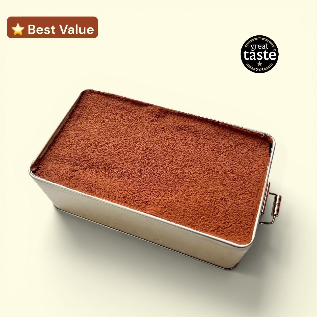 Classic Tiramisu 700g | Alcohol-Free Italian Dessert | Serves 5–6 - SaporEat