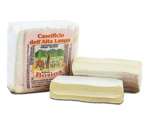 Robiola Bosina Alta Langa – Mixed Milk Soft Cheese (Approx. 250g) SaporEat