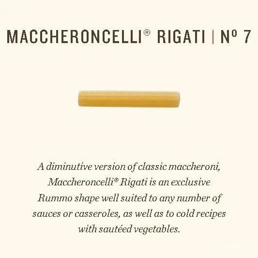 Rummo Maccheroncelli Rigati No.7 500g Fifo Store